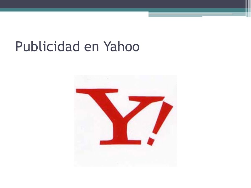 Publicidad en Yahoo