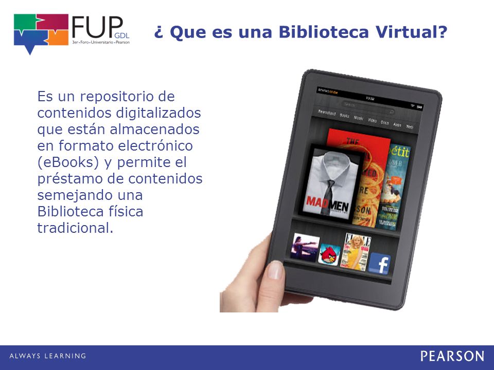¿ Que es una Biblioteca Virtual