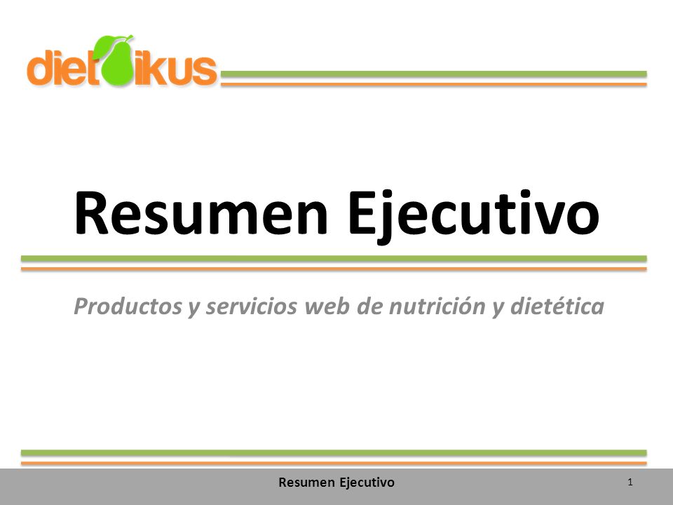 Productos y servicios web de nutrición y dietética