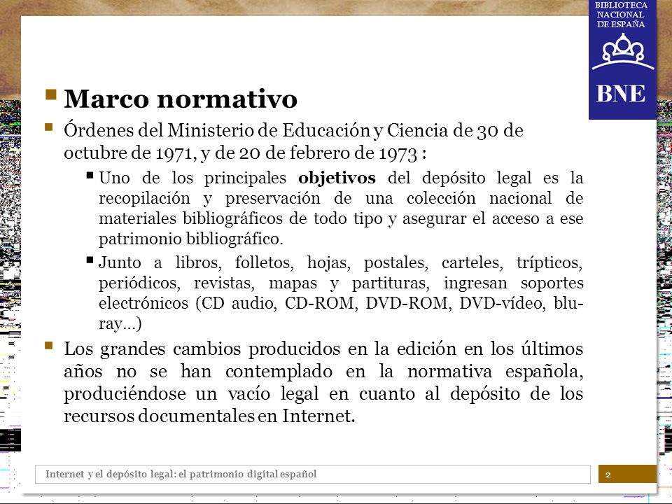 Marco normativo Órdenes del Ministerio de Educación y Ciencia de 30 de octubre de 1971, y de 20 de febrero de 1973 :