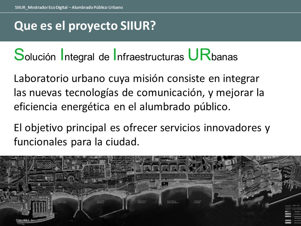 Solución Integral de Infraestructuras URbanas