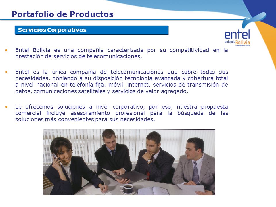 Portafolio de Productos