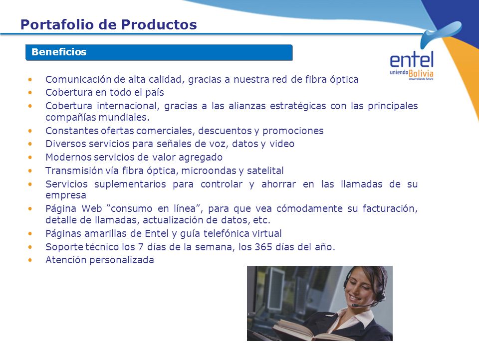Portafolio de Productos