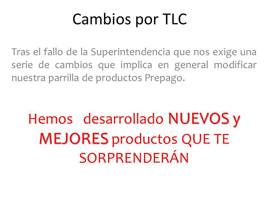 Hemos desarrollado NUEVOS y MEJORES productos QUE TE SORPRENDERÁN