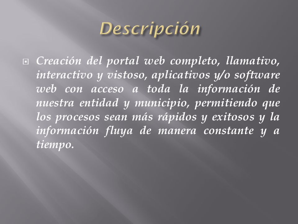 Descripción