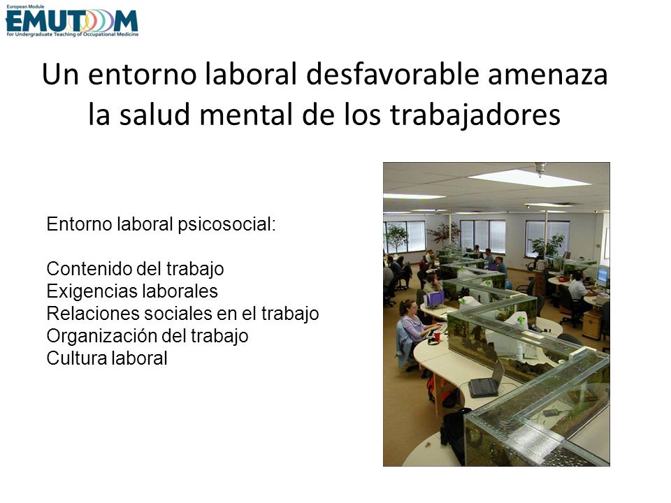 Un entorno laboral desfavorable amenaza la salud mental de los trabajadores