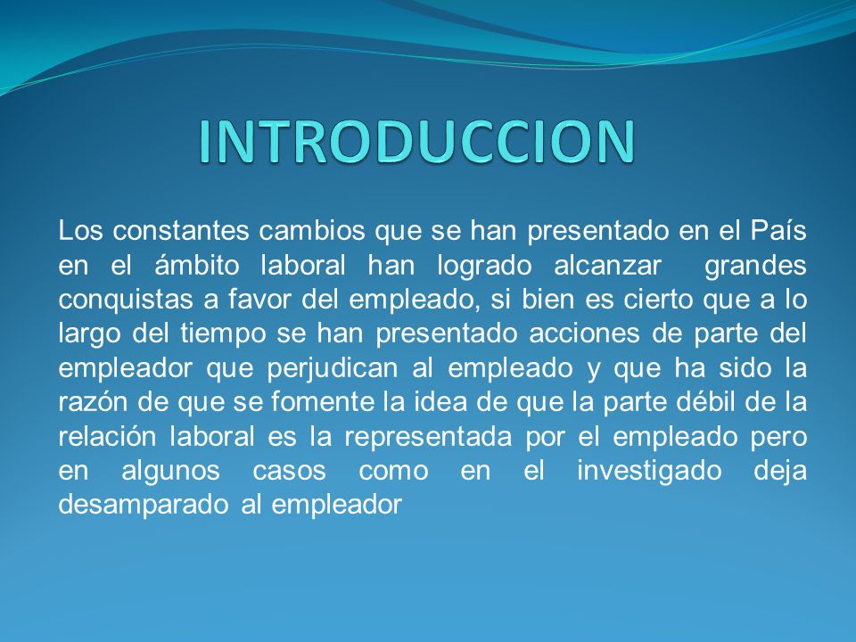 INTRODUCCION