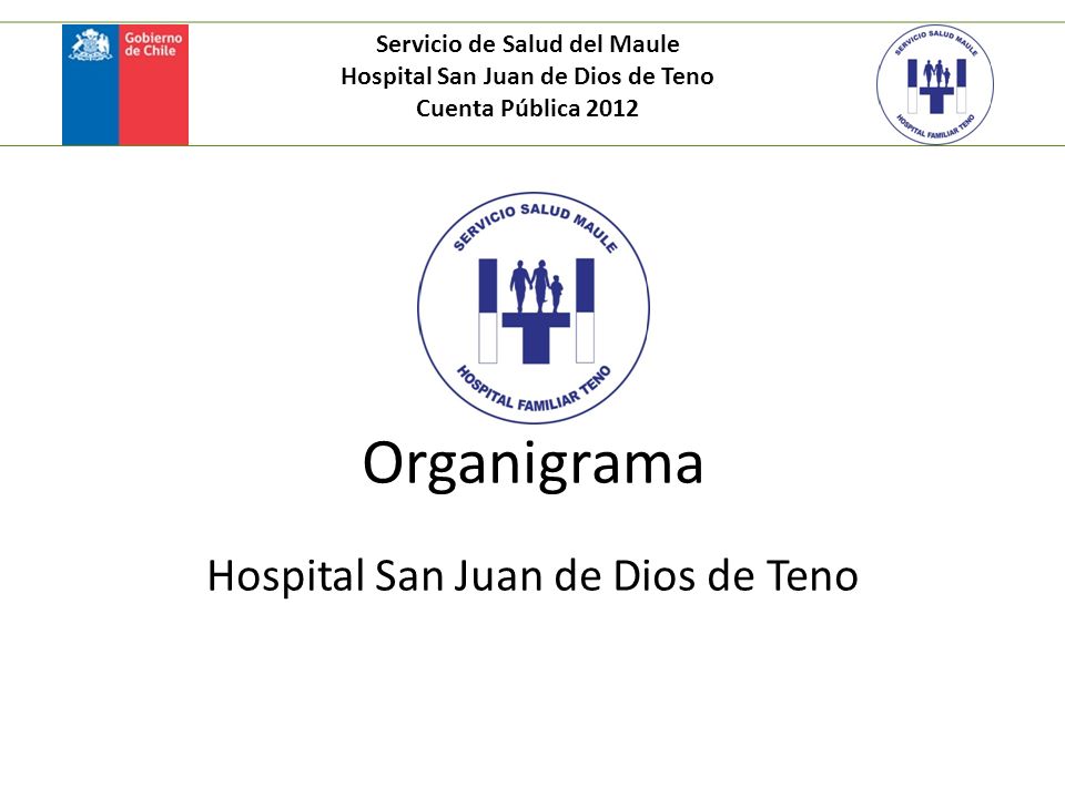 Servicio de Salud del Maule Hospital San Juan de Dios de Teno