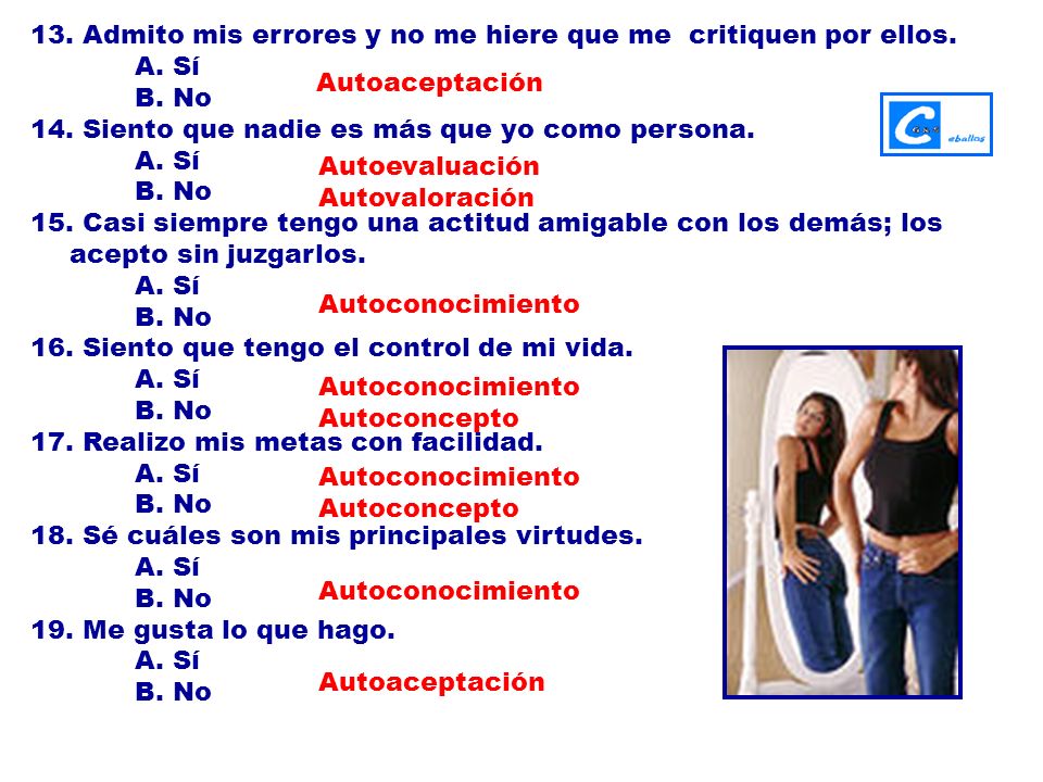 Admito mis errores y no me hiere que me critiquen por ellos.