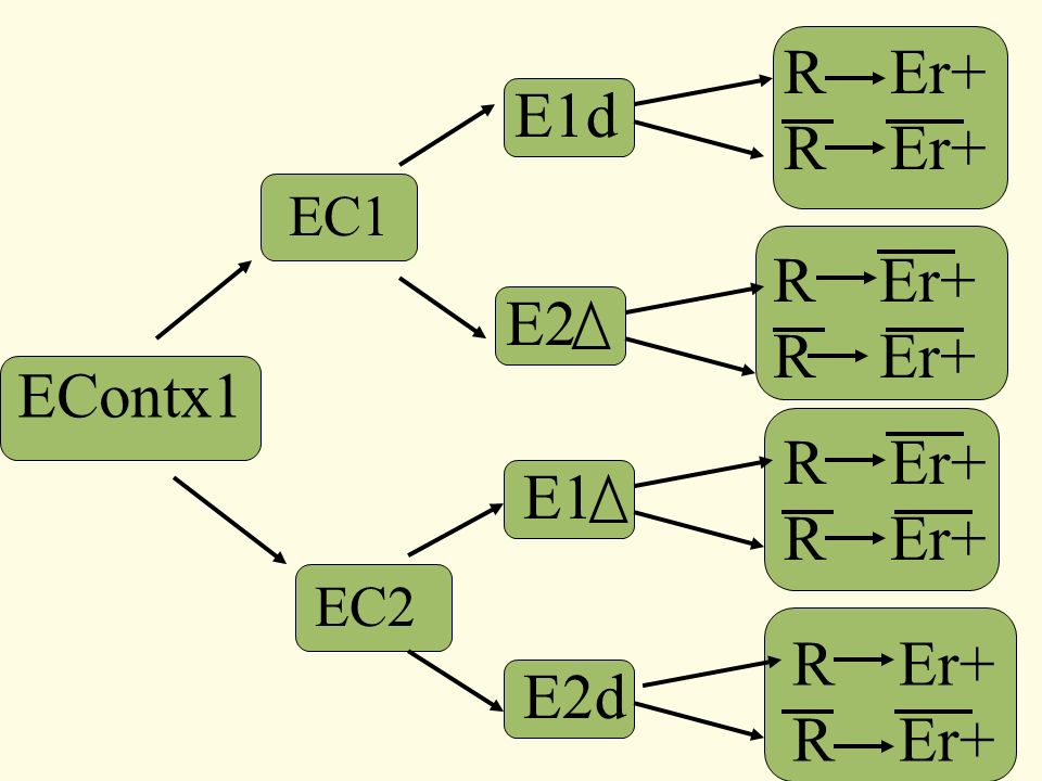 R Er+ E1d EC1 R Er+ E2 EContx1 R Er+ E1 EC2 R Er+ E2d