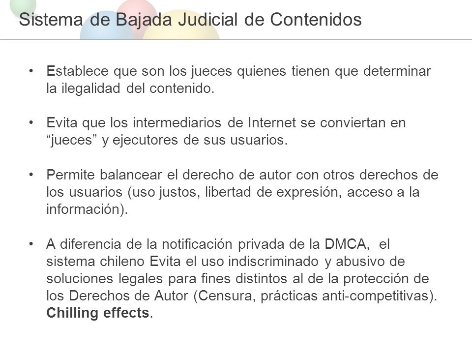 Sistema de Bajada Judicial de Contenidos