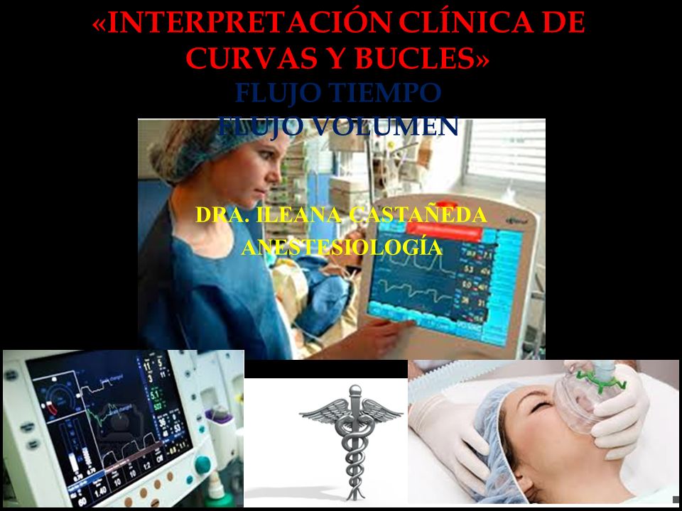 «INTERPRETACIÓN CLÍNICA DE CURVAS Y BUCLES» FLUJO TIEMPO FLUJO VOLUMEN