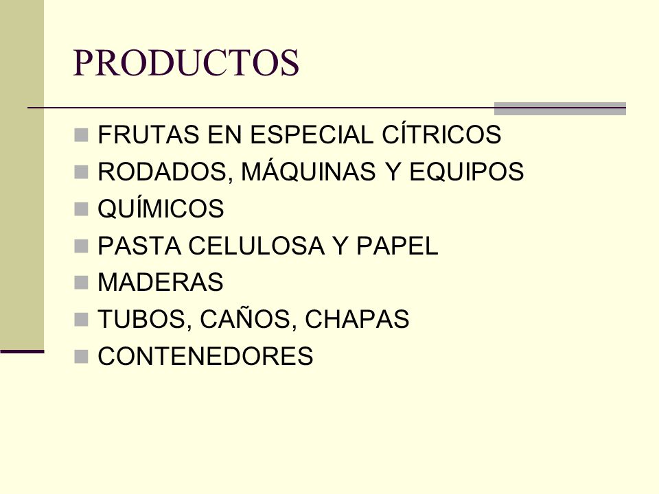 PRODUCTOS FRUTAS EN ESPECIAL CÍTRICOS RODADOS, MÁQUINAS Y EQUIPOS