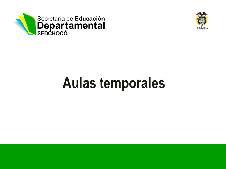 Aulas temporales