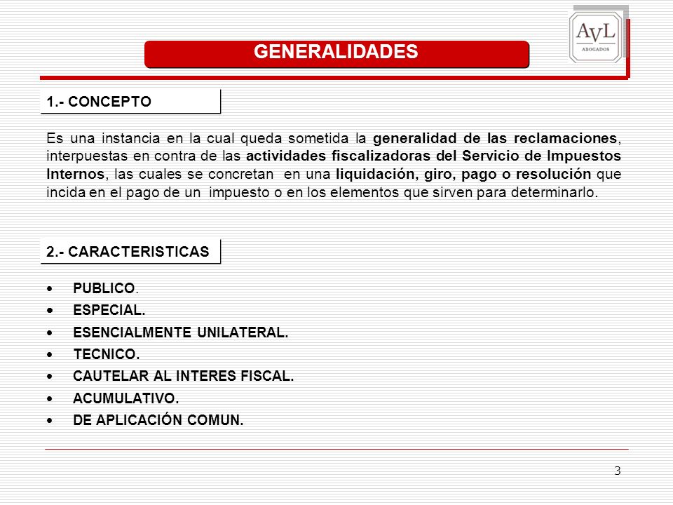 GENERALIDADES 1.- CONCEPTO