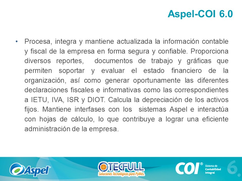 Aspel-COI 6.0