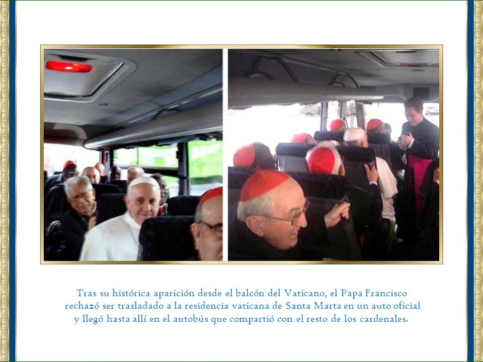 Tras su histórica aparición desde el balcón del Vaticano, el Papa Francisco