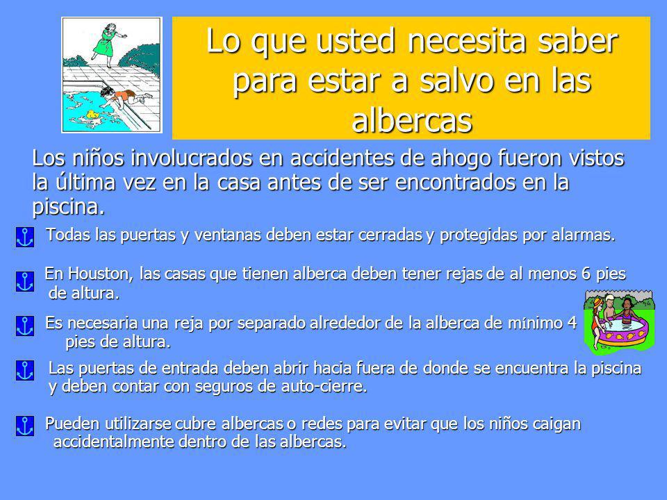 Lo que usted necesita saber para estar a salvo en las albercas