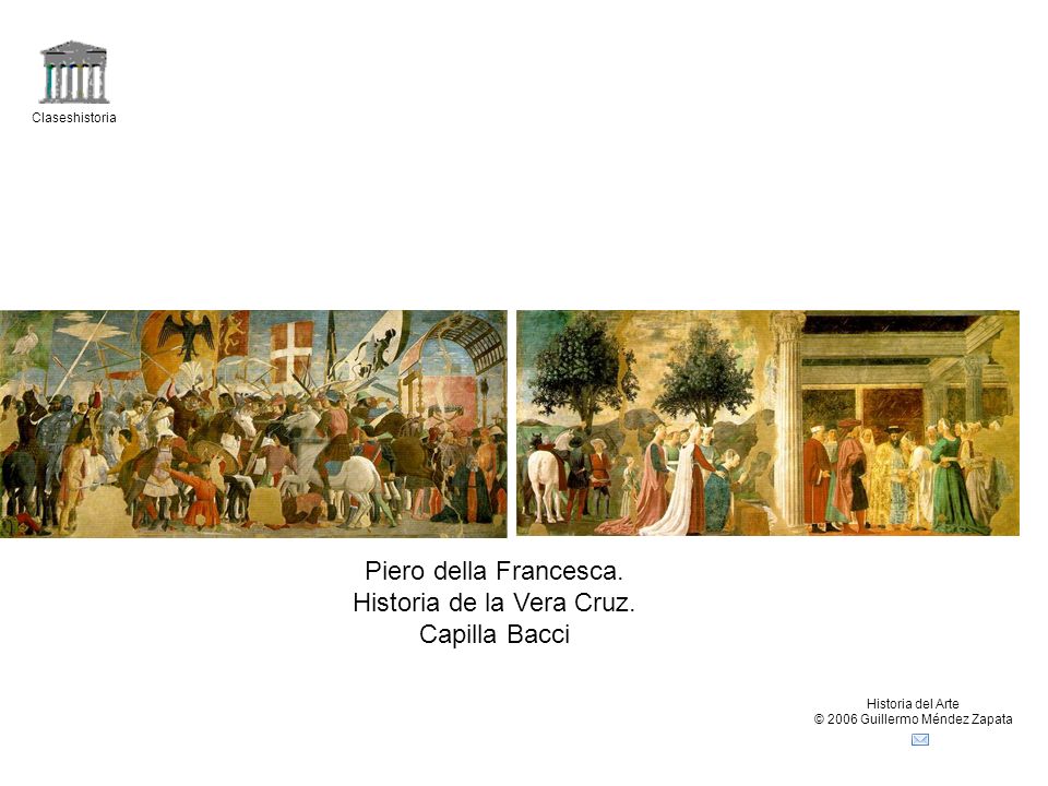 Historia de la Vera Cruz. Capilla Bacci