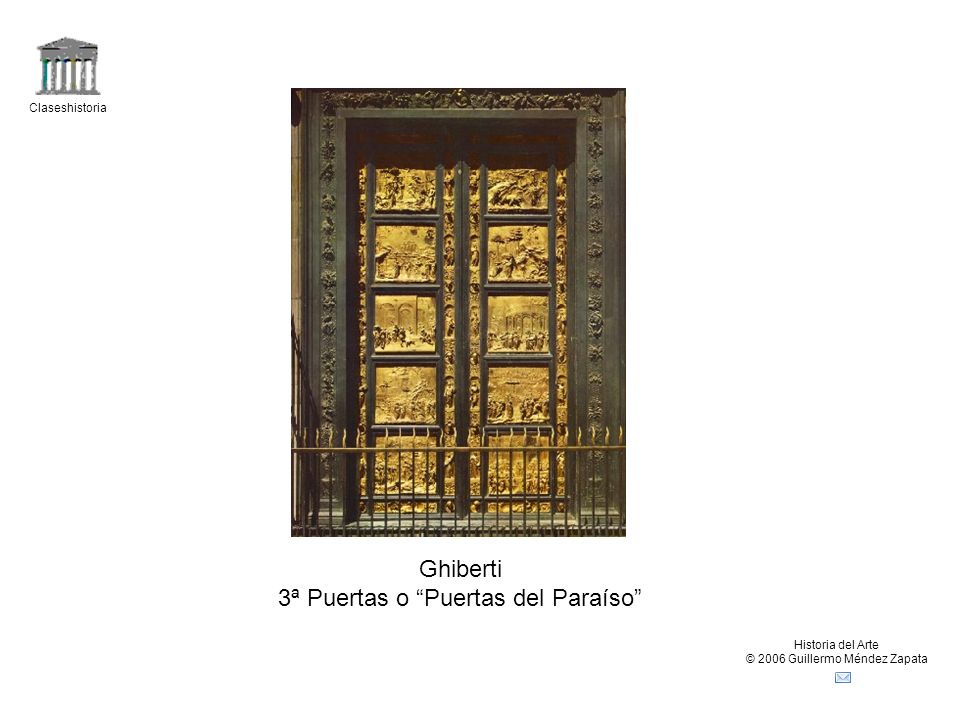 3ª Puertas o Puertas del Paraíso