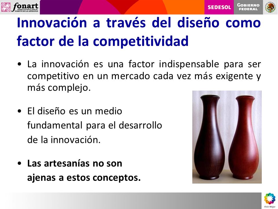 Innovación a través del diseño como factor de la competitividad