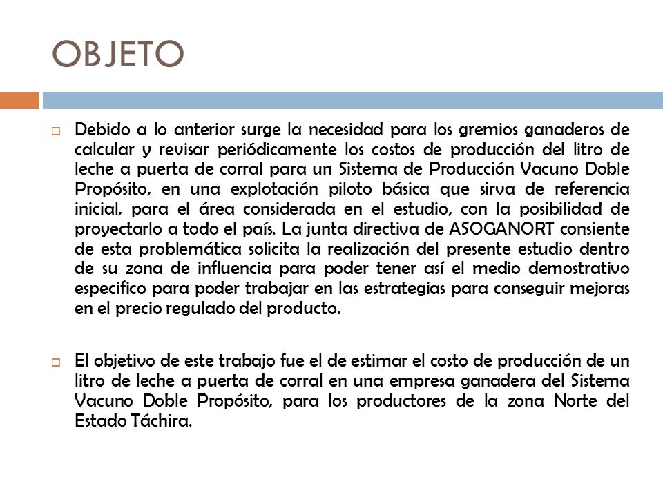 OBJETO