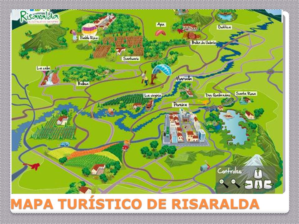 MAPA TURÍSTICO DE RISARALDA