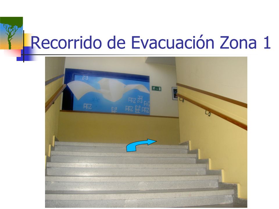 Recorrido de Evacuación Zona 1