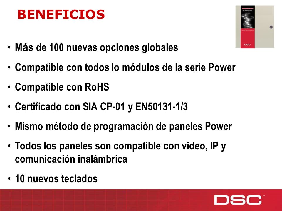 BENEFICIOS Más de 100 nuevas opciones globales