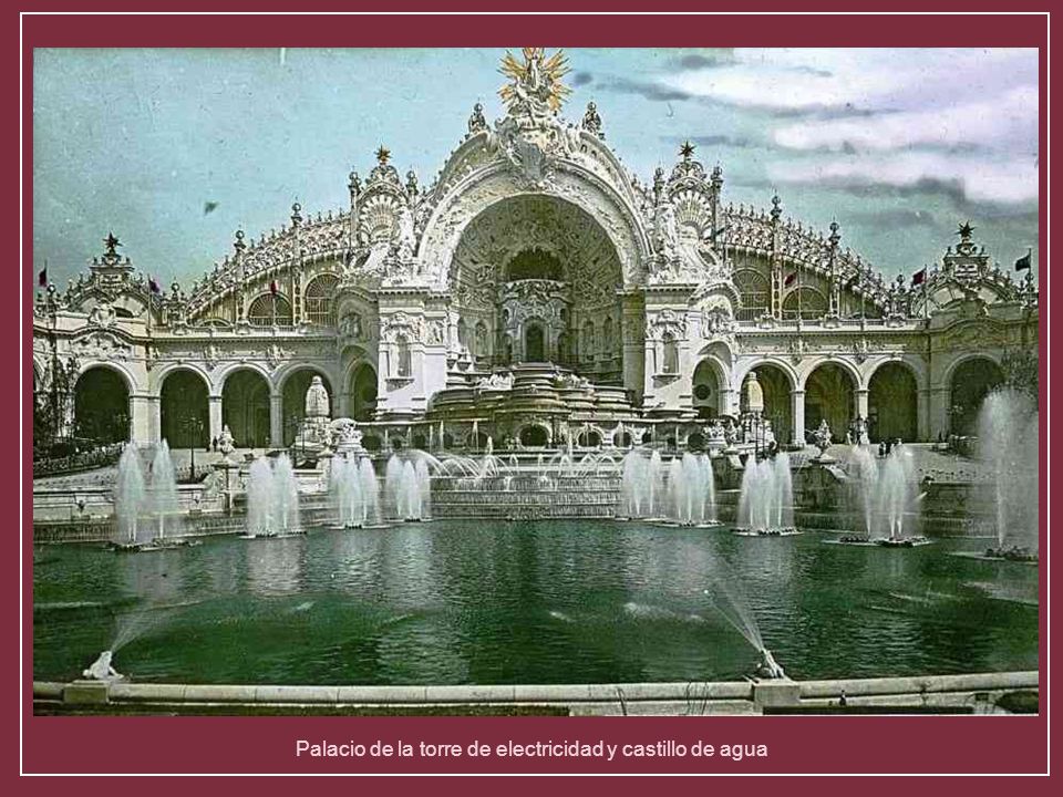 Palacio de la torre de electricidad y castillo de agua