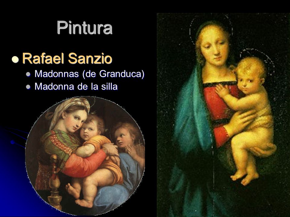 Pintura Rafael Sanzio Madonnas (de Granduca) Madonna de la silla