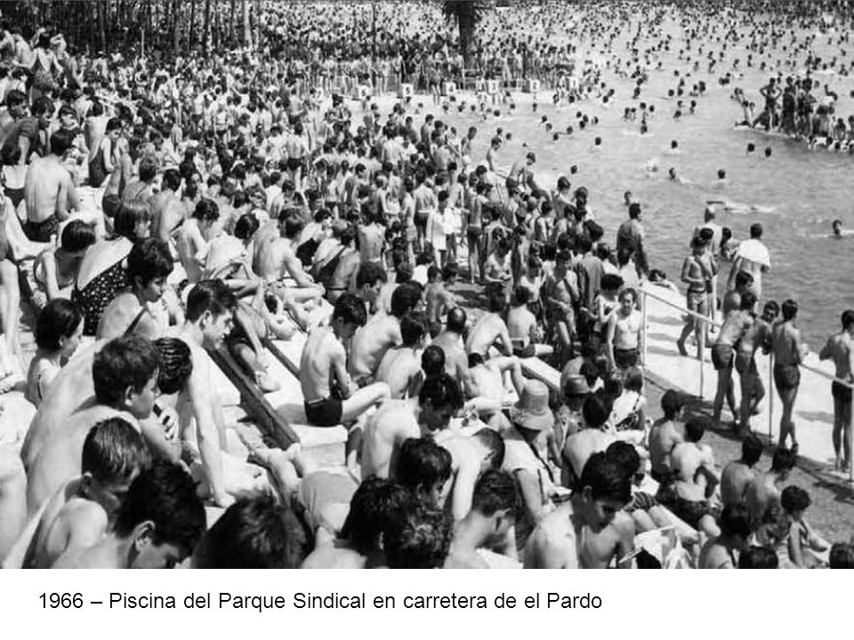 1966 – Piscina del Parque Sindical en carretera de el Pardo