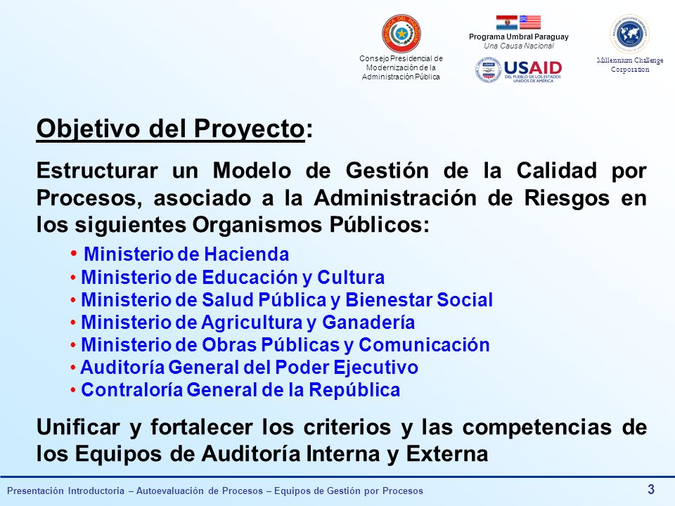 Objetivo del Proyecto: