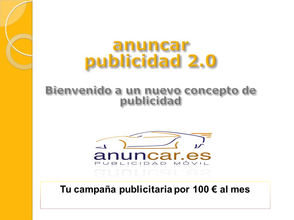 anuncar publicidad 2.0 Bienvenido a un nuevo concepto de publicidad