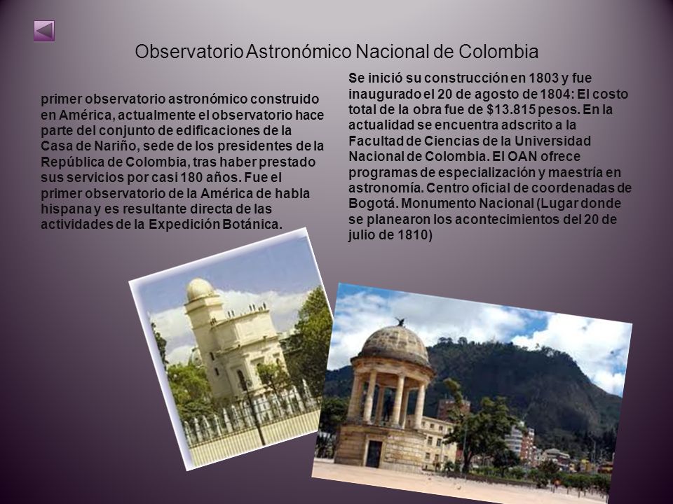 Observatorio Astronómico Nacional de Colombia