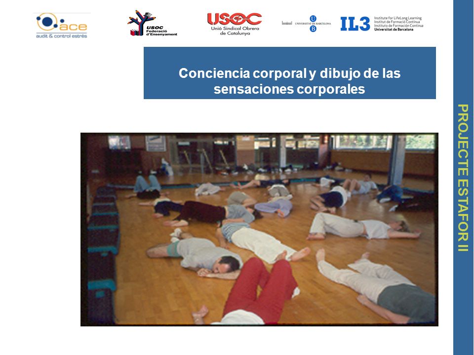 Conciencia corporal y dibujo de las sensaciones corporales