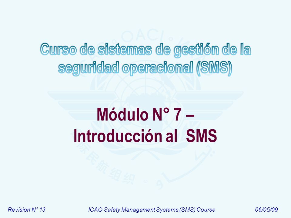 Módulo N° 7 – Introducción al SMS