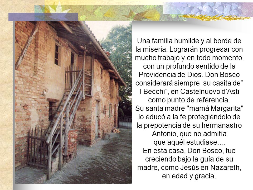 Una familia humilde y al borde de la miseria