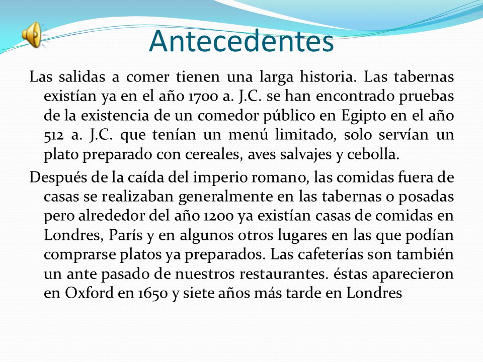 Antecedentes
