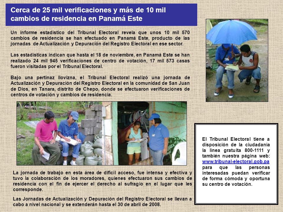 Cerca de 25 mil verificaciones y más de 10 mil