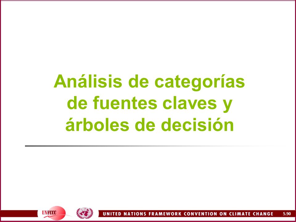 Análisis de categorías de fuentes claves y árboles de decisión