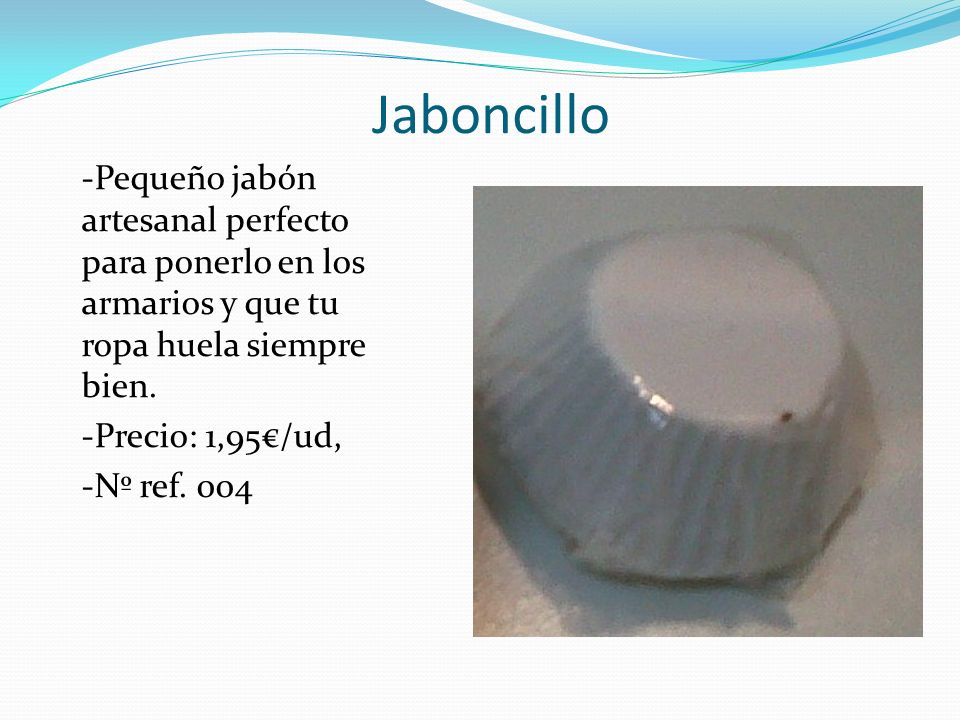 Jaboncillo -Pequeño jabón artesanal perfecto para ponerlo en los armarios y que tu ropa huela siempre bien.