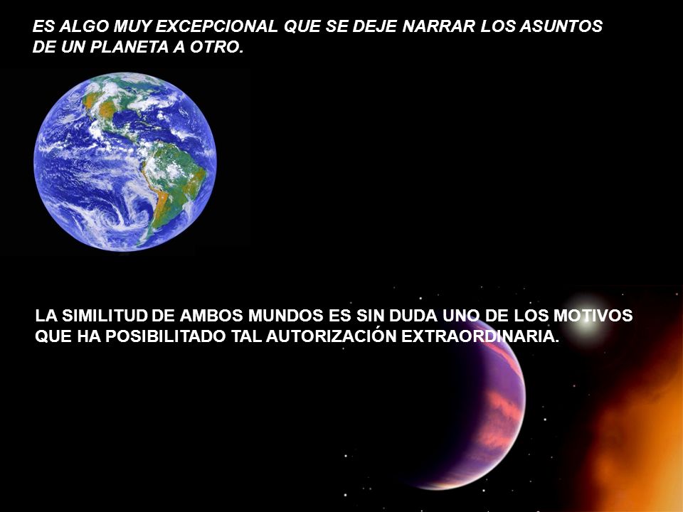ES ALGO MUY EXCEPCIONAL QUE SE DEJE NARRAR LOS ASUNTOS