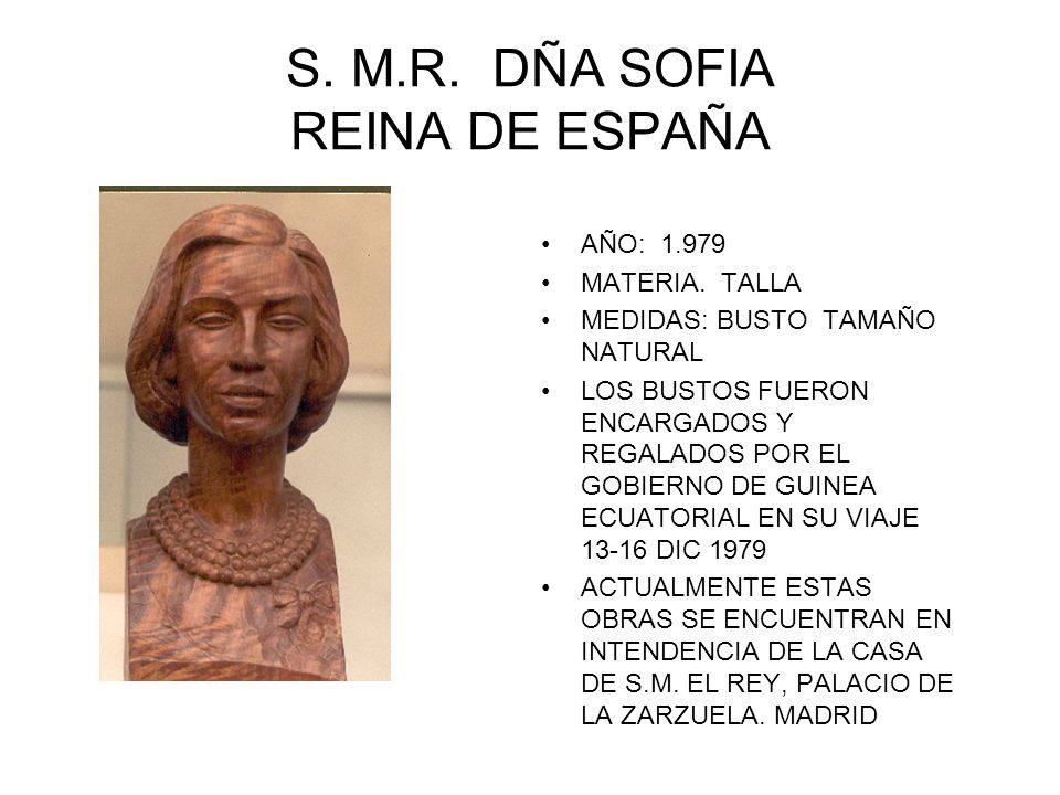 S. M.R. DÑA SOFIA REINA DE ESPAÑA