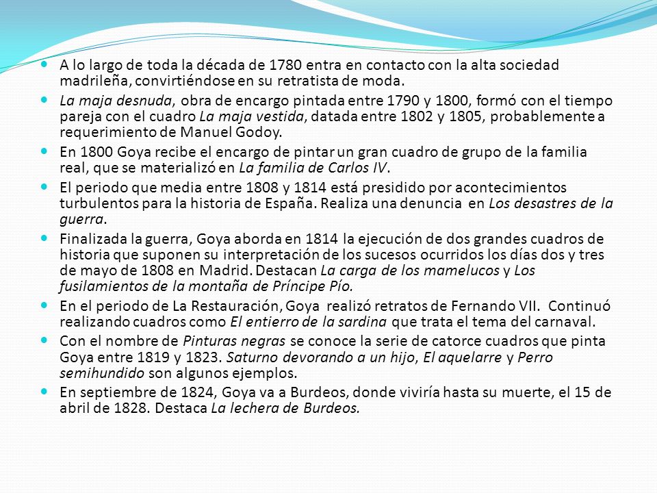 A lo largo de toda la década de 1780 entra en contacto con la alta sociedad madrileña, convirtiéndose en su retratista de moda.