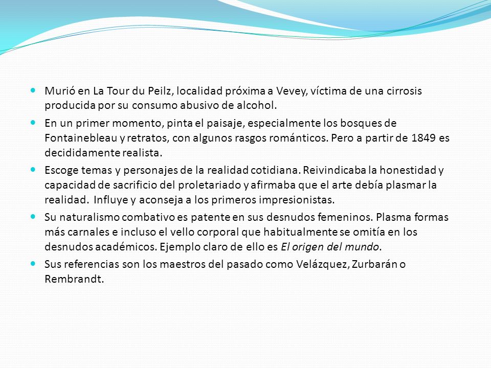 Murió en La Tour du Peilz, localidad próxima a Vevey, víctima de una cirrosis producida por su consumo abusivo de alcohol.