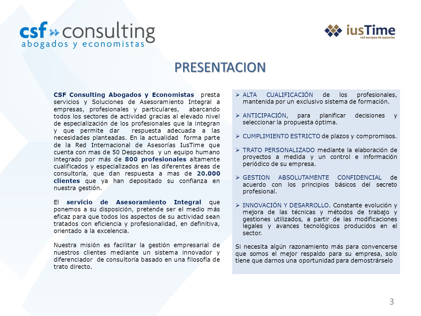 PRESUPUESTO DE SERVICIOS PROFESIONALES REF: