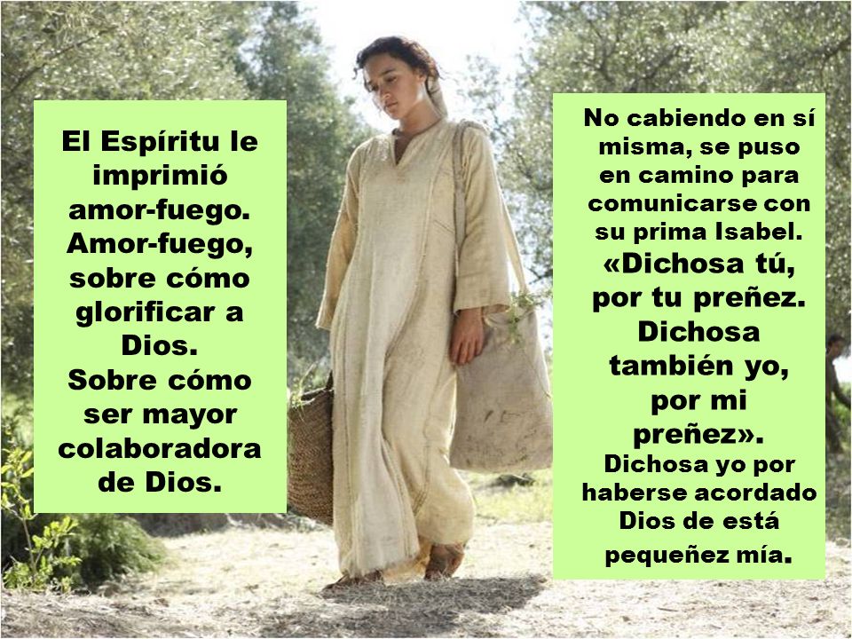 Sobre cómo ser mayor colaboradora de Dios.