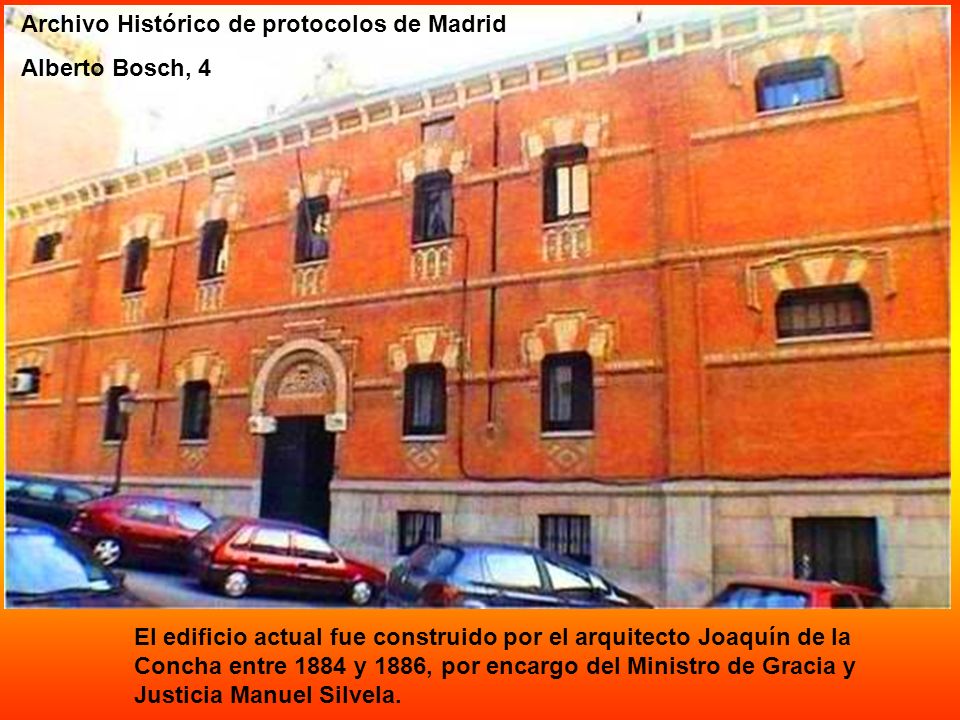 Archivo Histórico de protocolos de Madrid