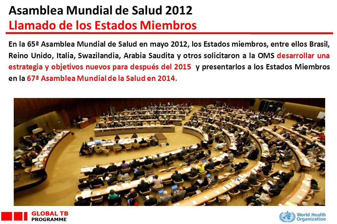 Asamblea Mundial de Salud 2012 Llamado de los Estados Miembros